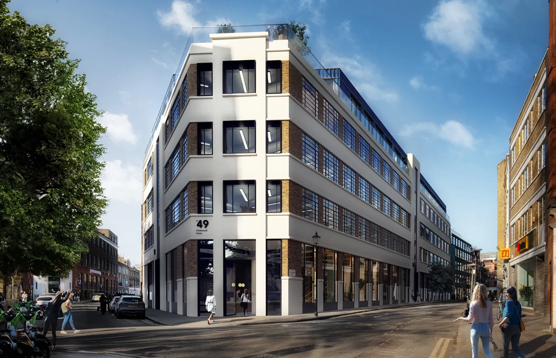 The Buckley Building — Reynaers Windows & Doors · Hi-Finity Sliding Doors · Terracotta Rainscreen · Copings