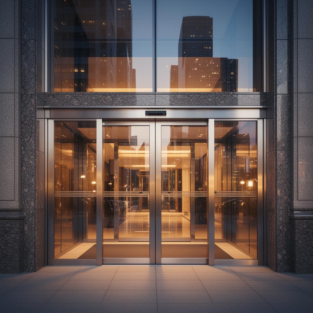 Doors installation by Delta Facades