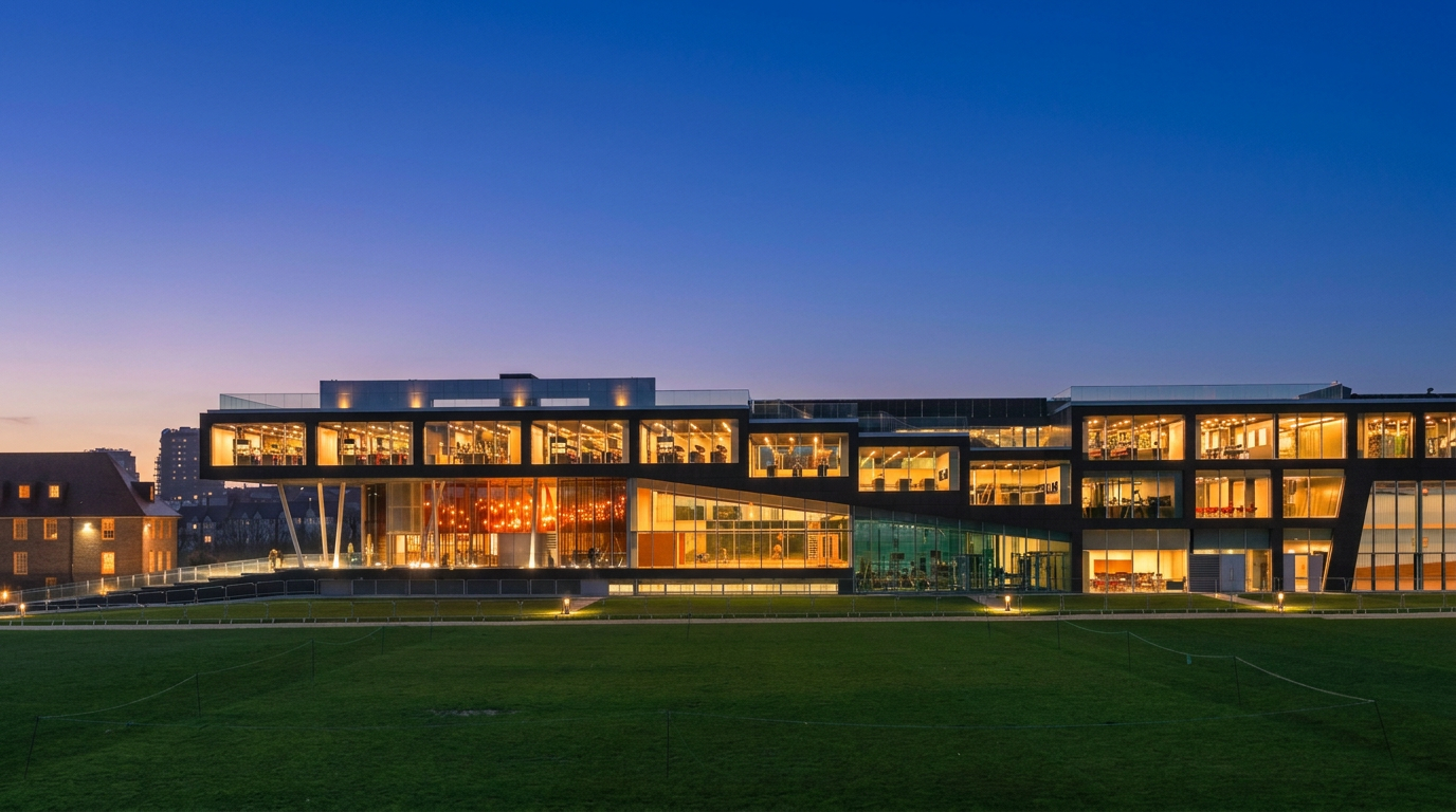 Brighton College Sports & Science Building — Curtain Walling · Structural Glazing · Windows & Doors